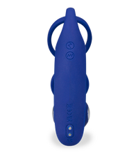 Charger l&#39;image dans la galerie, Plug anal vibrations et électrostimulation avec cockring Fever