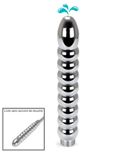Charger l&#39;image dans la galerie, Plug chapelet anal enema 9 boules embout de douche