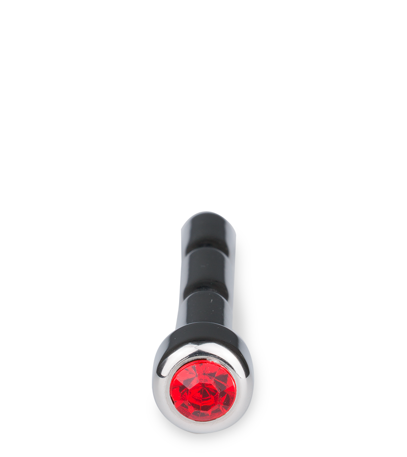 Plug d&#039;urètre court avec strass