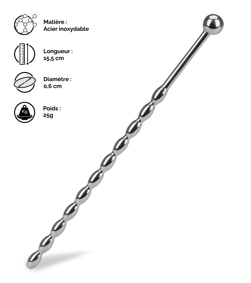 Plug d&#039;urètre long Curiosity