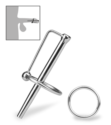 Plug d'urètre percé Ingenuity