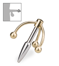Charger l&#39;image dans la galerie, Plug d&#039;urètre Triple Hook