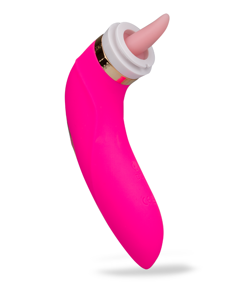Pompe à vulve avec langue et 2 embouts