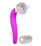 Pompe à vulve avec langue et vibromasseur Destiny