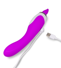 Charger l&#39;image dans la galerie, Pompe à vulve avec langue et vibromasseur Torch