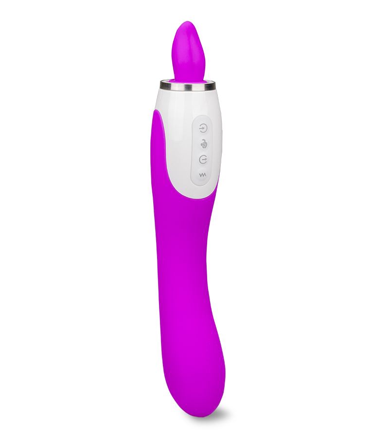 Pompe à vulve avec langue et vibromasseur Torch