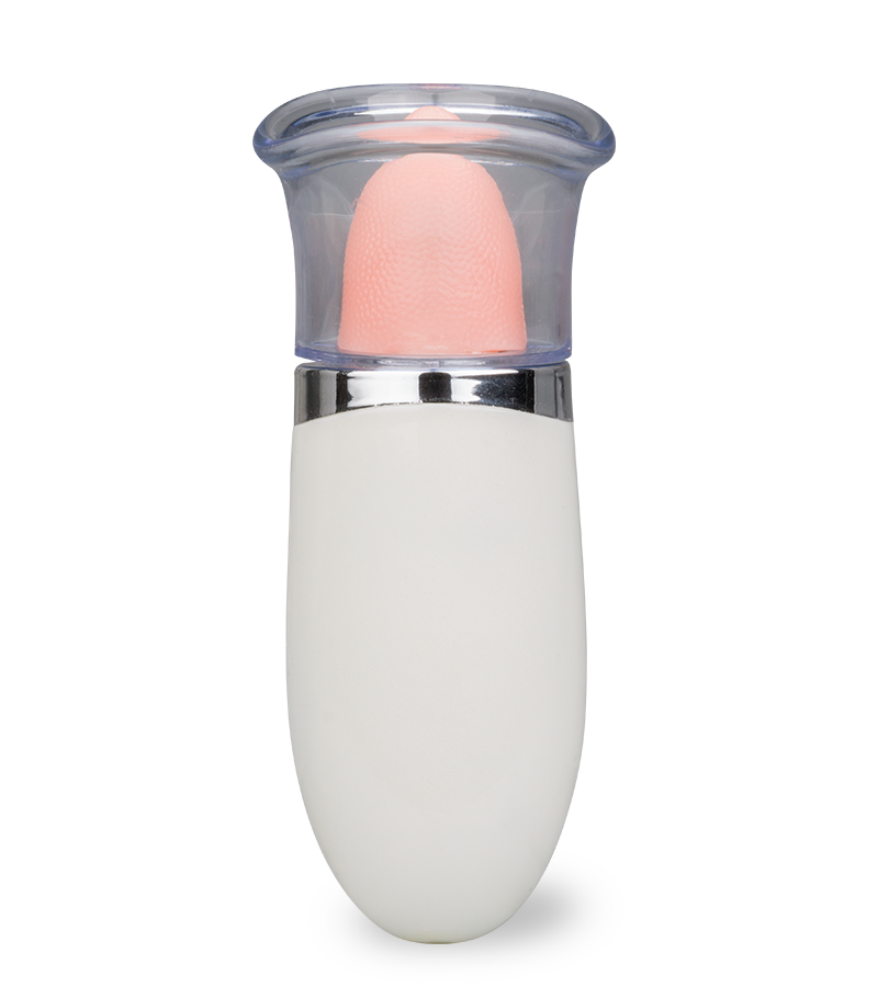 Pompe à vulve avec langue vibrante Teaser