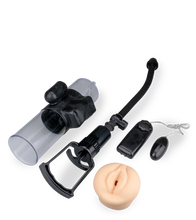 Charger l&#39;image dans la galerie, Pompe pénis vibrante insert vagin