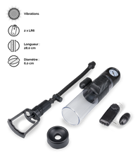 Charger l&#39;image dans la galerie, Pompe vibrante masturbateur Piston