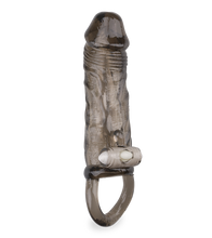 Charger l&#39;image dans la galerie, Prolongateur de sexe noir vibrant Hadès