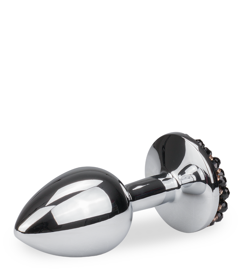 Rosebud plug anal avec perles