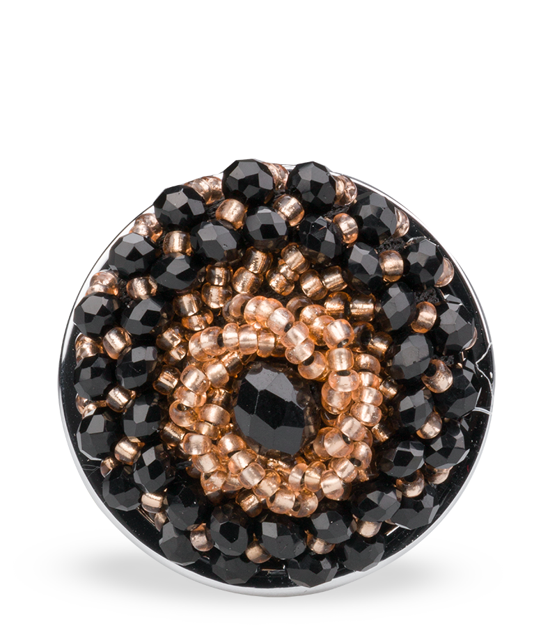 Rosebud plug anal avec perles