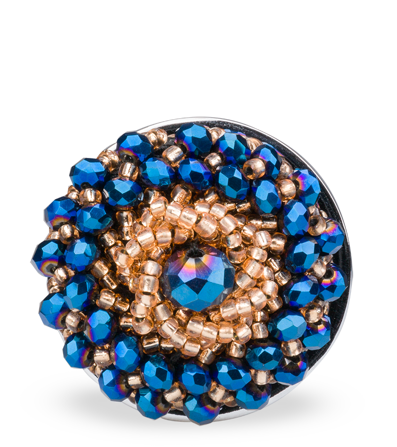 Rosebud plug anal avec perles