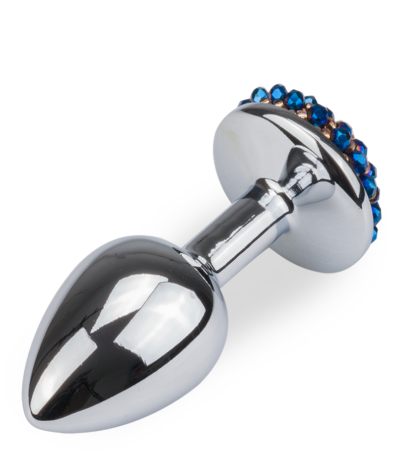 Rosebud plug anal avec perles