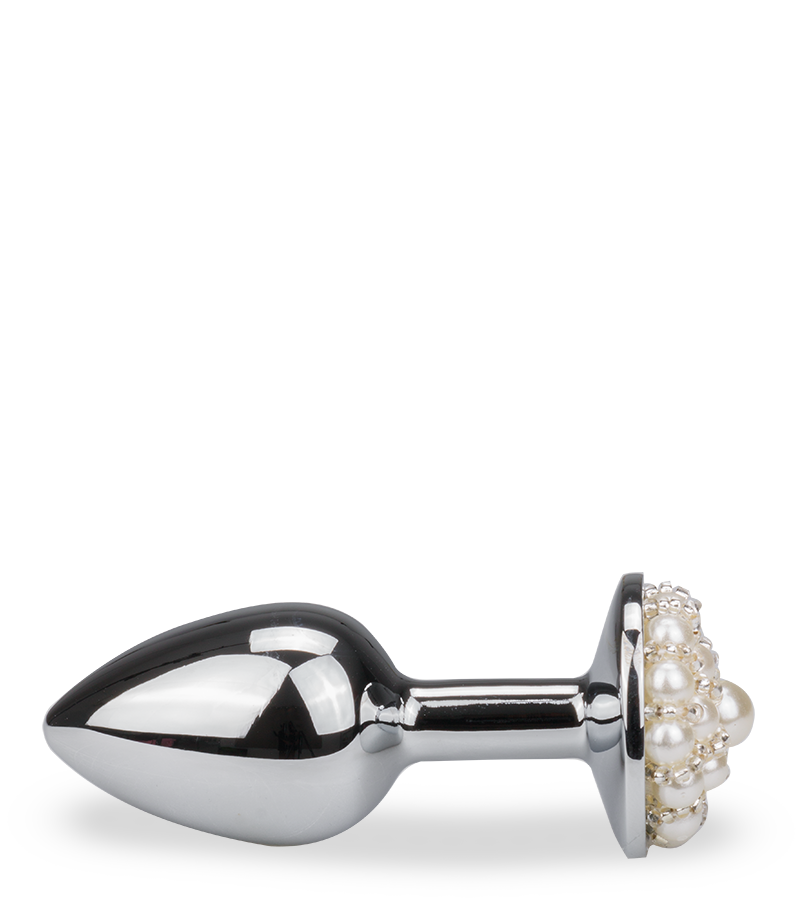 Rosebud plug anal avec perles