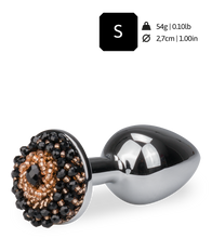 Charger l&#39;image dans la galerie, Rosebud plug anal avec perles