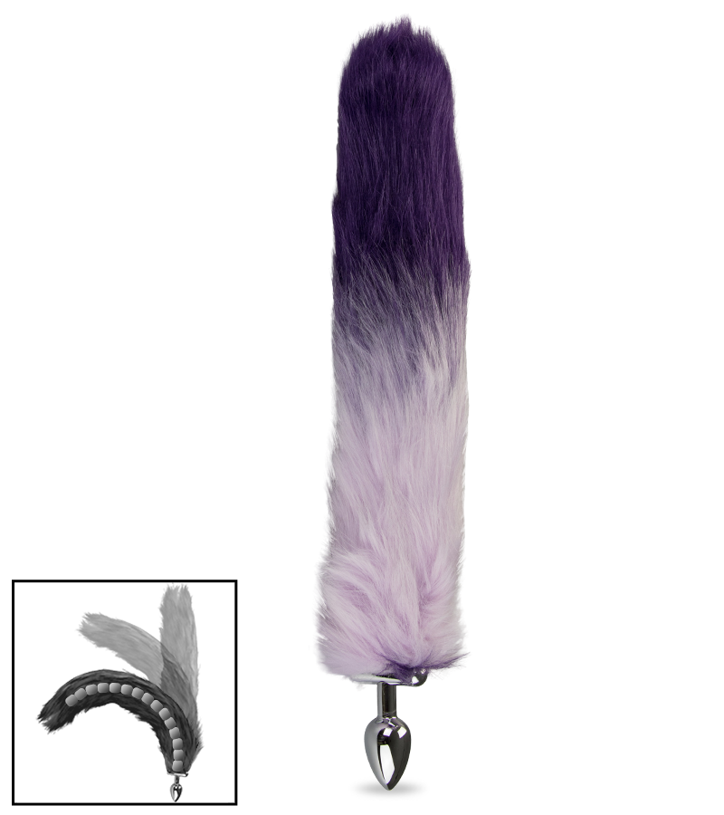 Rosebud plug anal queue de chat et serre tête