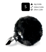 Charger l&#39;image dans la galerie, Rosebud plug queue de lapin