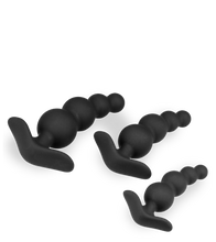 Charger l&#39;image dans la galerie, Set de 3 plugs chapelets anaux Simon