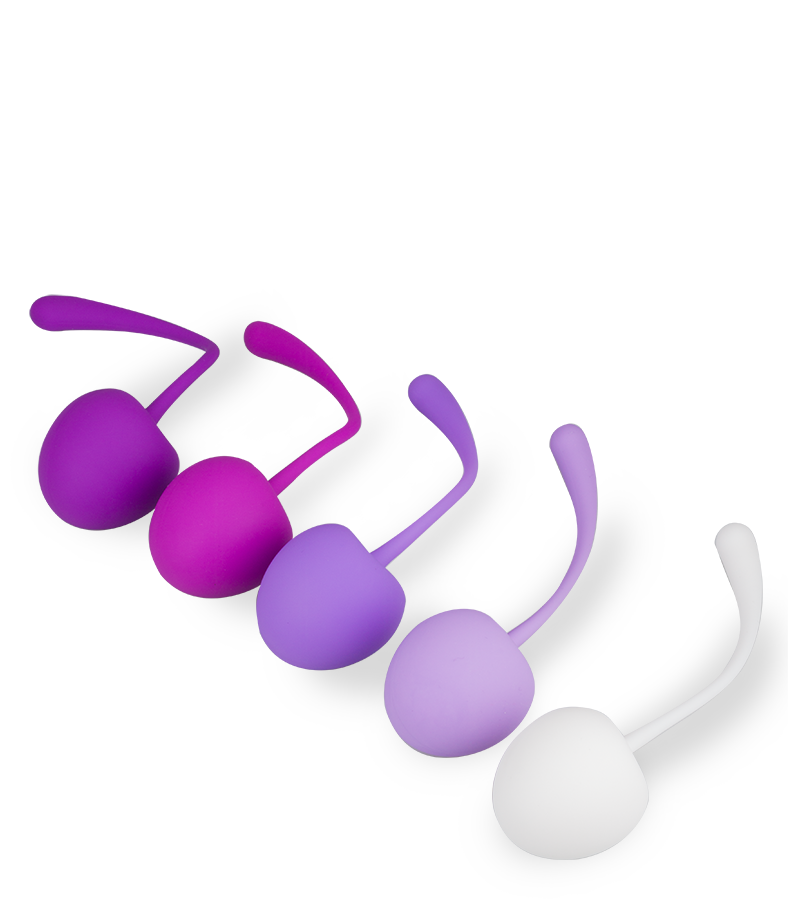 Set de 5 kegel balls Cherry