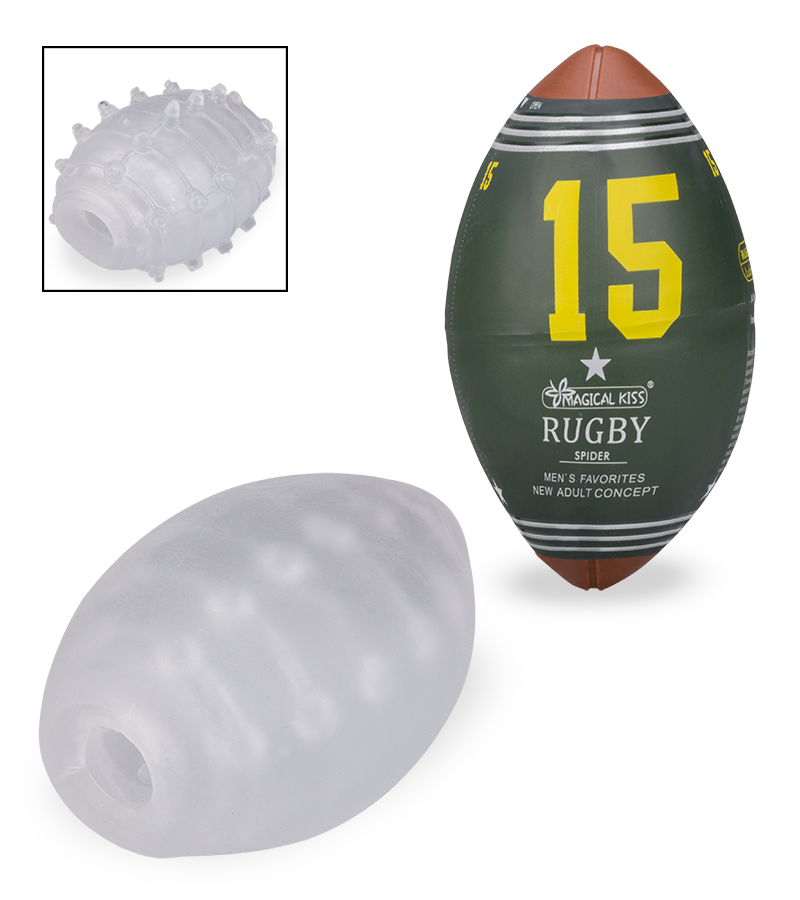 Set de 6 oeufs masturbateurs Rugby Lover