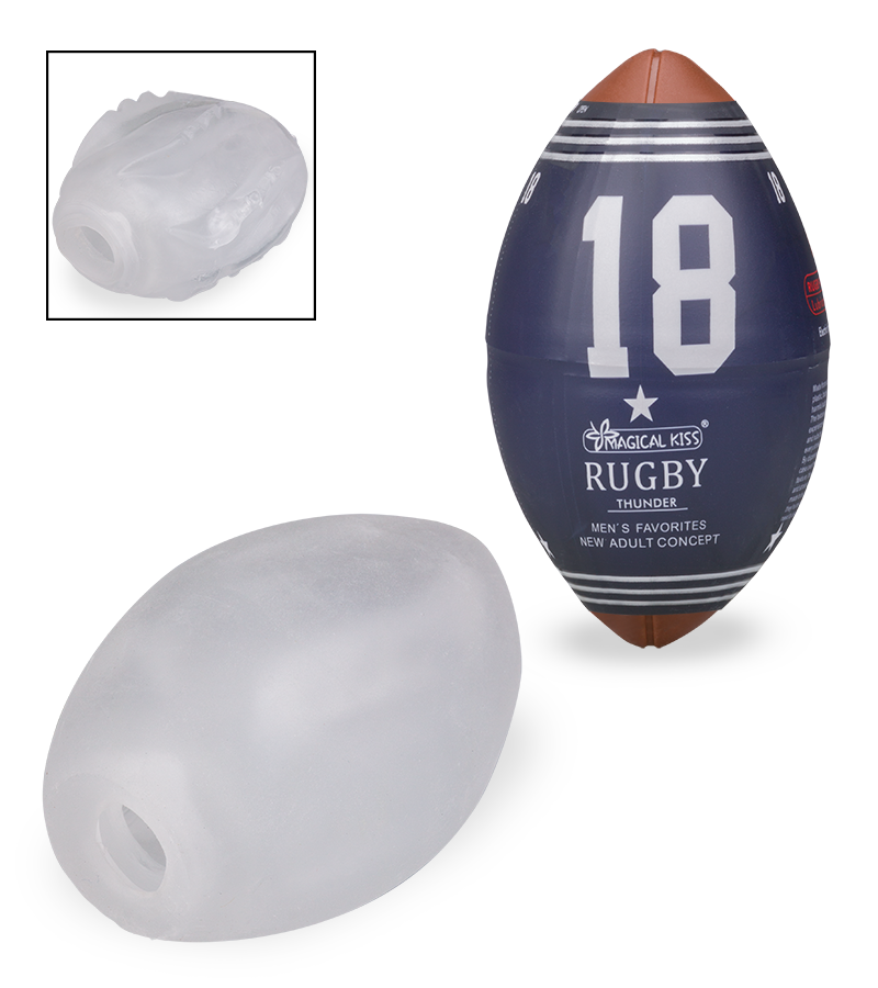 Set de 6 oeufs masturbateurs Rugby Lover