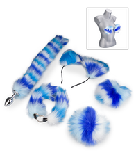 Charger l&#39;image dans la galerie, Set déguisement chat à fourrure