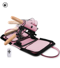 Charger l&#39;image dans la galerie, Sex machine transportable à télécommande 6 puissances