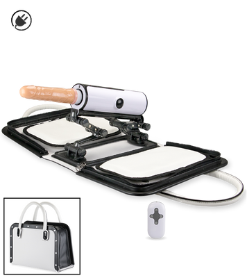 Sex machine transportable à télécommande 6 puissances