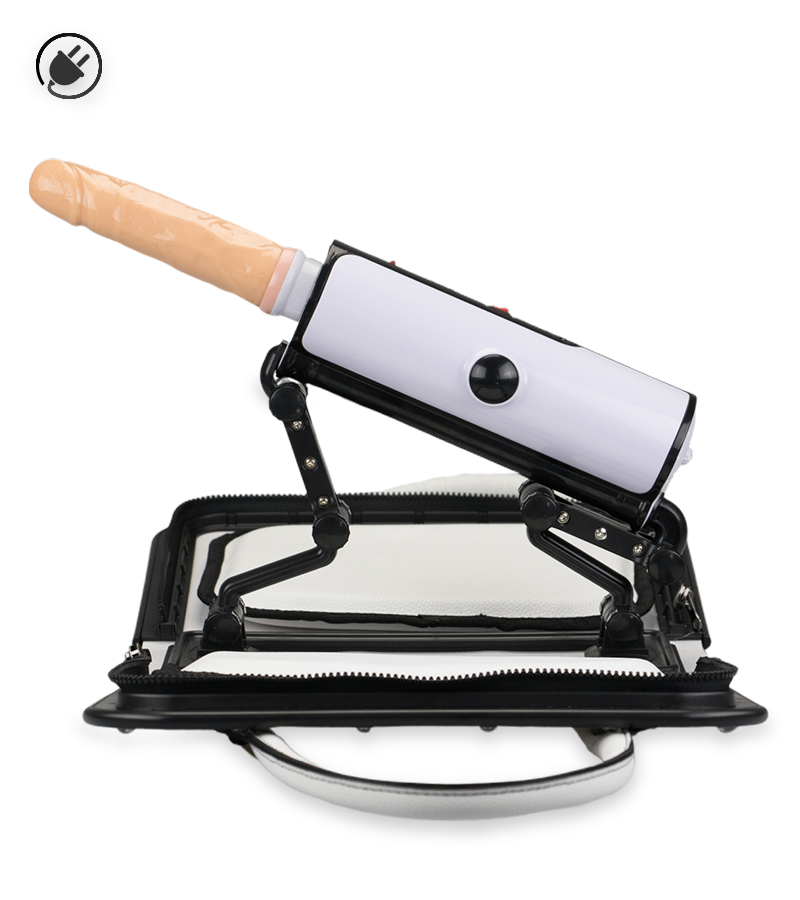 Sex machine transportable à télécommande 6 puissances