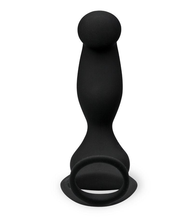 Sextoy prostate avec anneau cockring télécommande sans fil