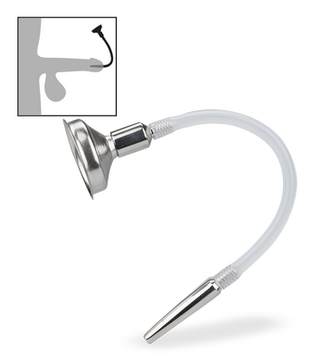 Sonde d'urètre avec entonnoir