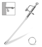 Sonde d'urètre percée avec sperm stopper Venera