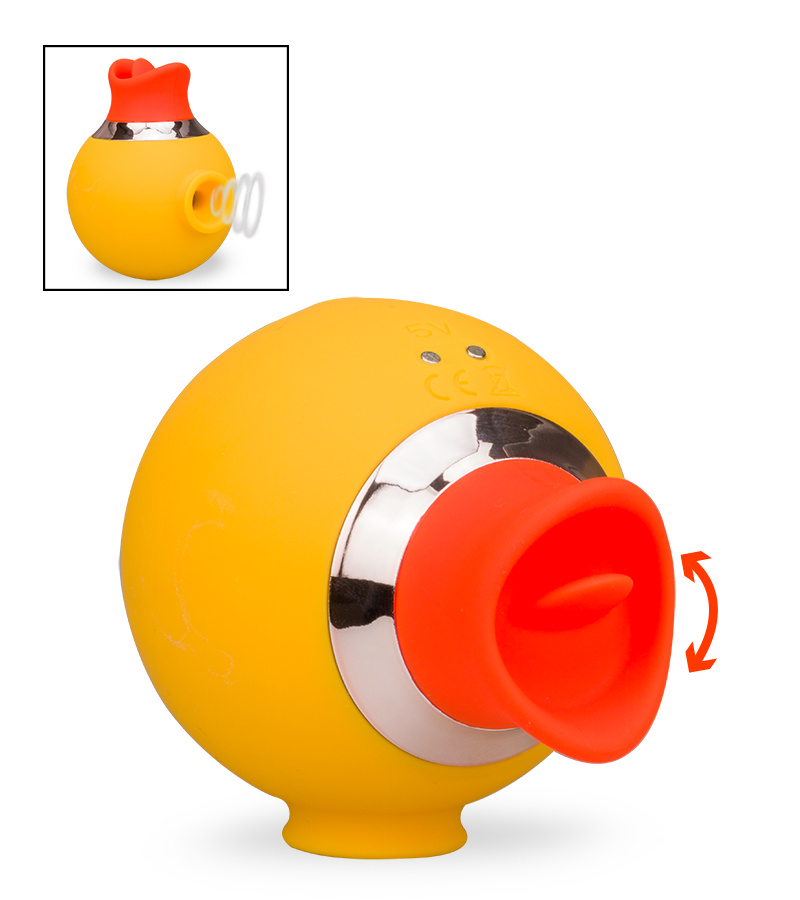 Stimulateur clitoridien 2-en-1 Mr Quack