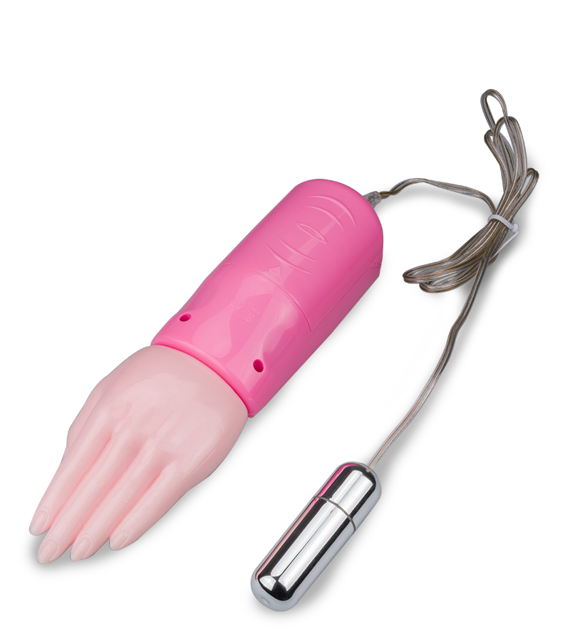 Stimulateur clitoris et vagin main vibrante