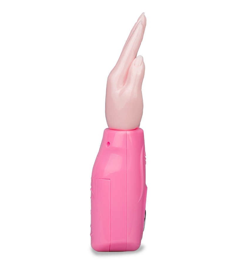 Stimulateur clitoris et vagin main vibrante