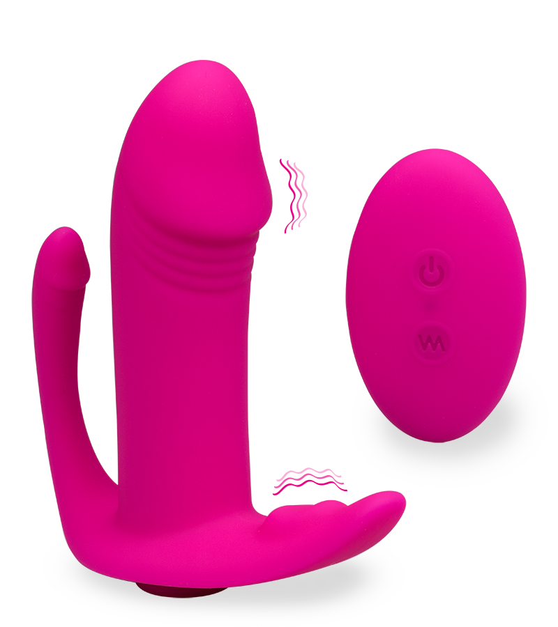 Stimulateur clitoris point G et anus Maverick