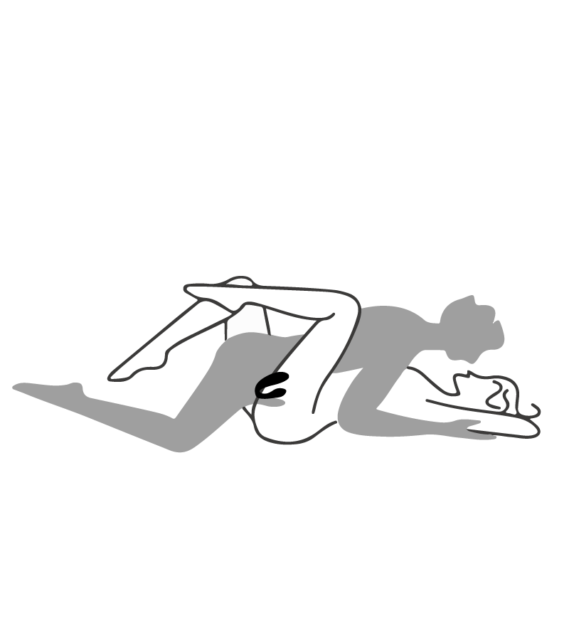 Stimulateur couple Lov&#039;Inside™ télécommandé - noir