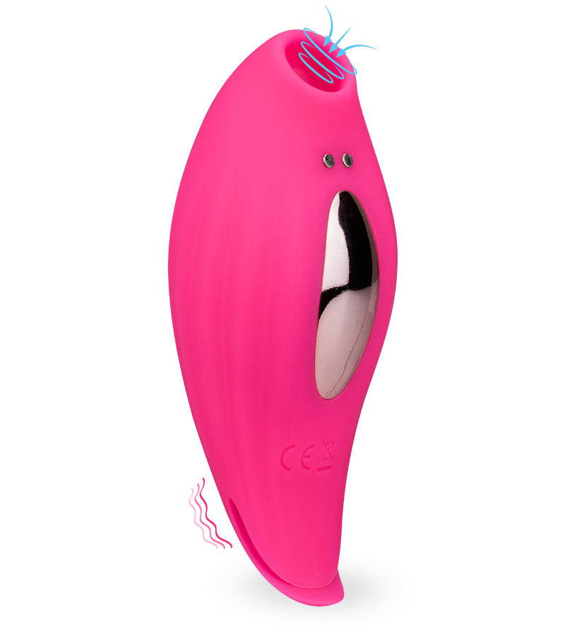 Stimulateur de clitoris 2-en-1 Papaya