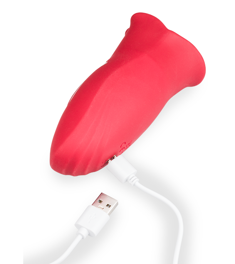 Stimulateur de clitoris bouche et langue vibrante Sweet Kiss