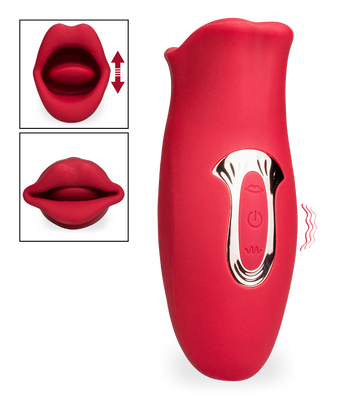 Stimulateur de clitoris bouche et langue vibrante Sweet Kiss