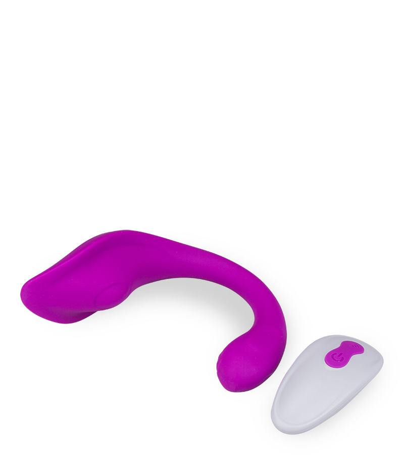 Stimulateur de clitoris et anus ou point G télécommandé Ribbon