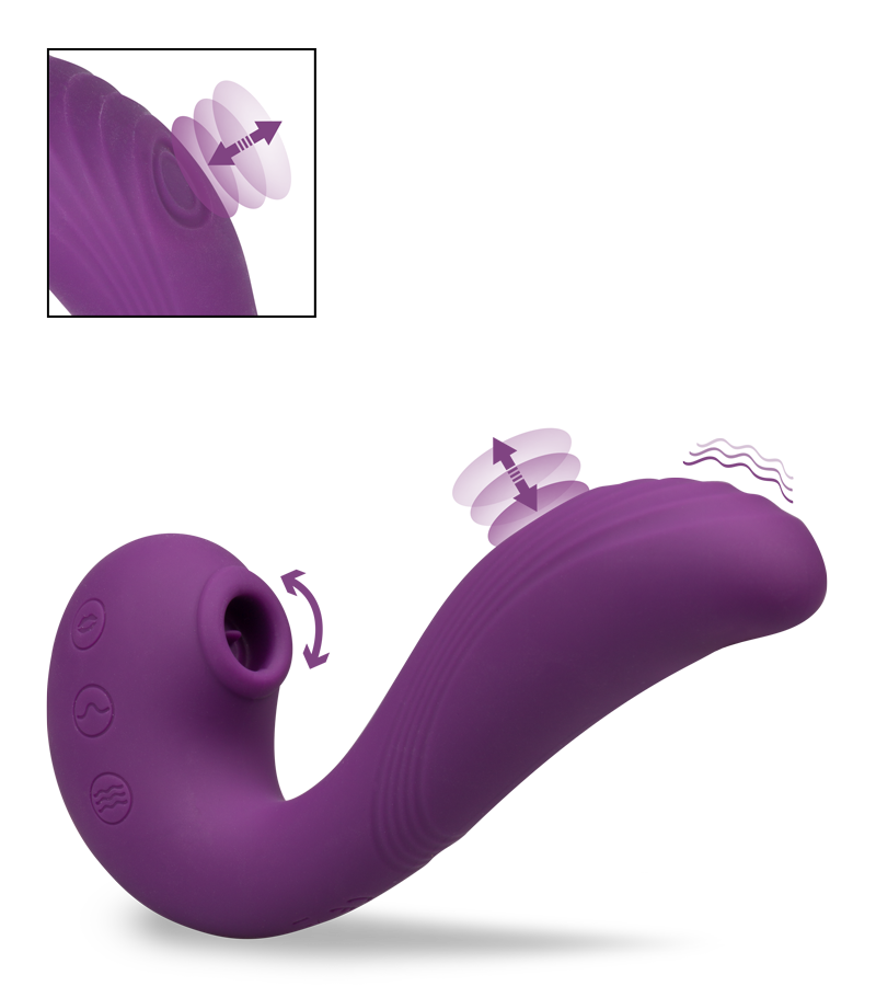 Stimulateur de clitoris et point G Absolute