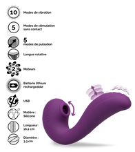 Charger l&#39;image dans la galerie, Stimulateur de clitoris et point G Absolute