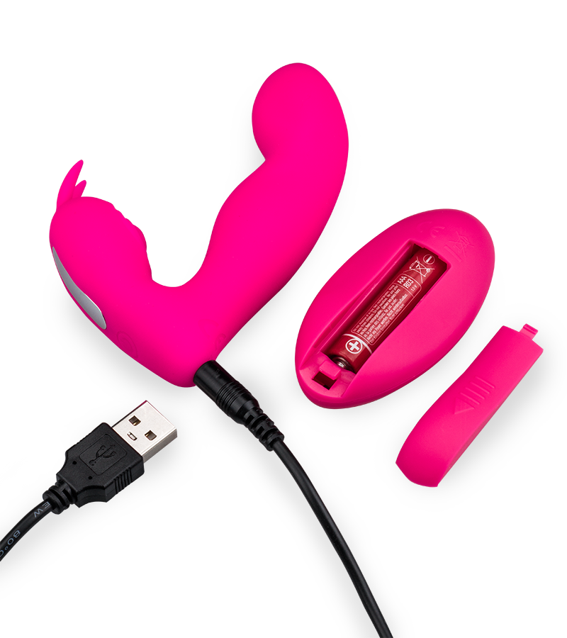 Stimulateur de clitoris et point G pulsations et vibrations