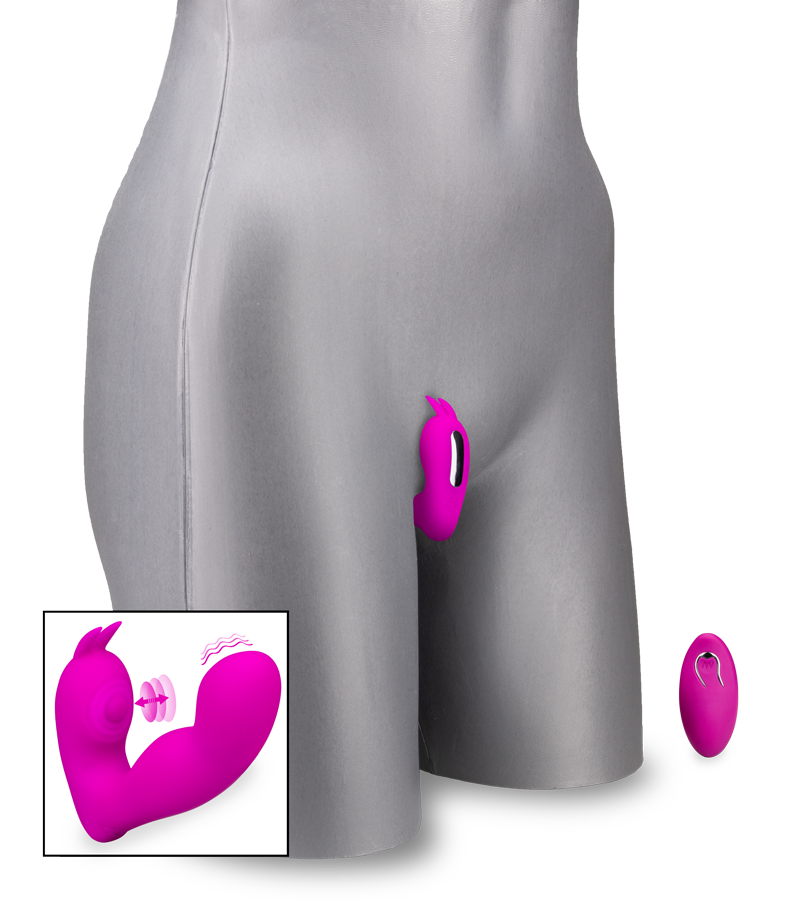 Stimulateur de clitoris et point G pulsations et vibrations