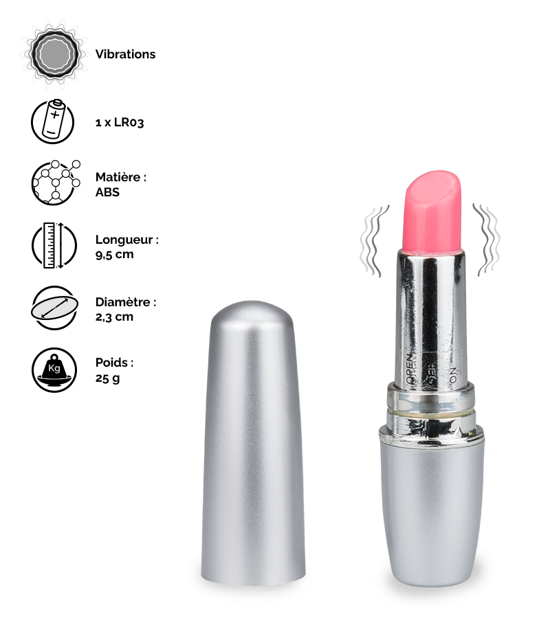Stimulateur de clitoris Lipstick Lover