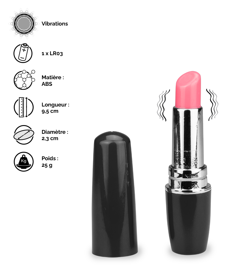 Stimulateur de clitoris Lipstick Lover