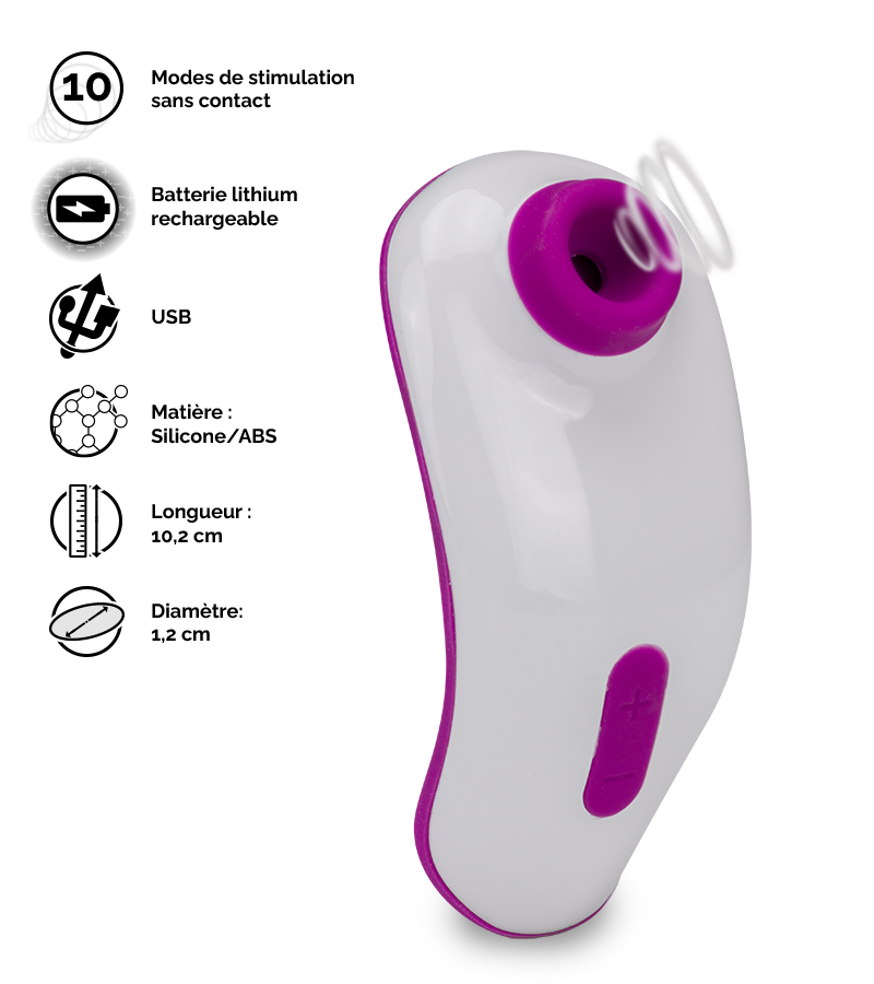 Stimulateur de clitoris sans contact Addie