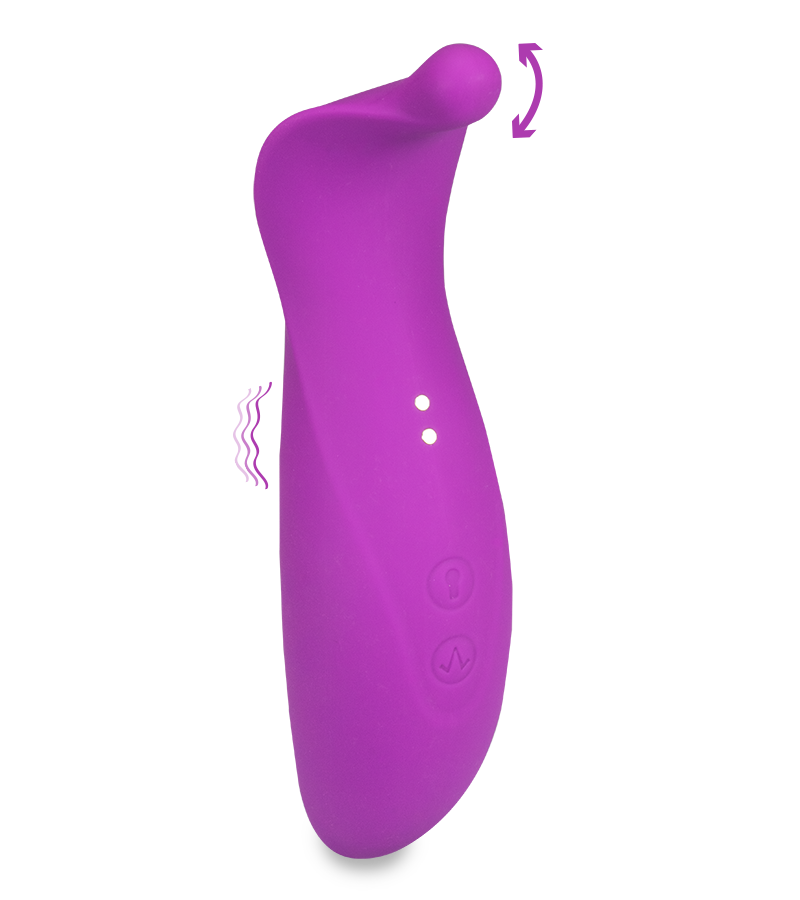 Stimulateur de clitoris tapoteur Elphy